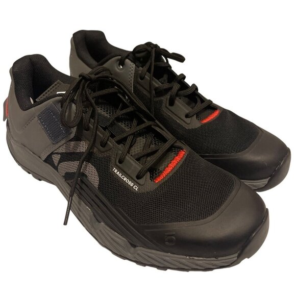 NEW! ADIDAS Five Ten Trailcross Clip Mountain Bike Shoes Black GZ9840 Men's 7.5 - Picture 2 of 8